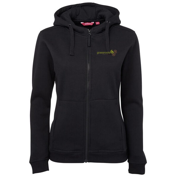  Grassroots fitted fleece hoody with Zip ON SALE NOW! Thumbnail
